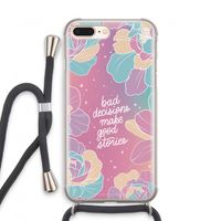 Good stories: iPhone 8 Plus Transparant Hoesje met koord