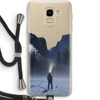Wanderlust: Samsung Galaxy J6 (2018) Transparant Hoesje met koord Wanderlust: Samsung Galaxy J6 (2018) Transparant Hoesje met koord