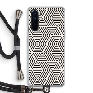 Magic pattern: OnePlus Nord Transparant Hoesje met koord