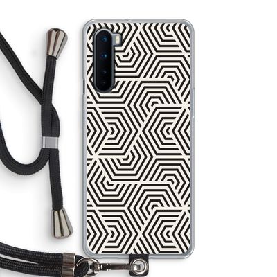 Magic pattern: OnePlus Nord Transparant Hoesje met koord