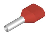 Weidmüller 9037290000 Dubbele adereindhulzen 1.5 mm² Deels geïsoleerd Rood 500 stuk(s)