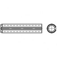 TOOLCRAFT TO-9978051 Spanstiften Verenstaal 10 stuk(s)