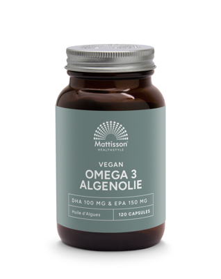 Mattisson HealthStyle Vegan Omega 3 Algenolie Capsules