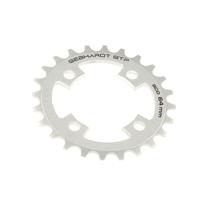 Gebhardt kettingblad 22t 4-gaats zilver shimano - grijs