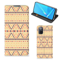 OPPO A52 | A72 Hoesje met Magneet Aztec Yellow - thumbnail