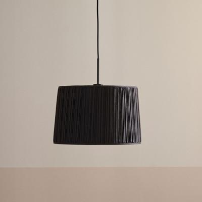 Kave Home Lampenkap 'Guash' Ø40cm, kleur Zwart
