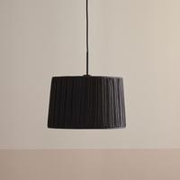 Kave Home Lampenkap 'Guash' Ø40cm, kleur Zwart