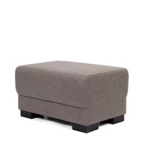 Hocker Traveler 77x54 | Stof  | Grijs