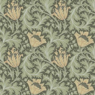Dutch Wallcoverings Hidden Treasures - Anemone Grn/Geel