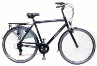 AMIGO Moves 28 Inch 56 cm Heren 6V V Brakes Matzwart - thumbnail