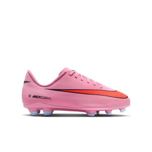 Nike Mercurial Vapor 16 Club Gras / Kunstgras Voetbalschoenen (MG) Kids Roze Felrood Lichtblauw