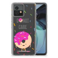Motorola Moto G72 | Siliconen Case | Donut Roze