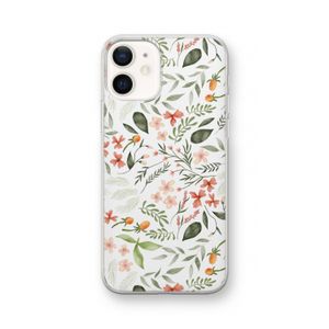 Sweet little flowers: iPhone 12 Transparant Hoesje