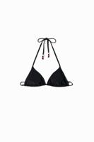 Driehoekige bikinitop Stella Jean - BLACK - XL