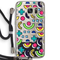 8-bit N°6: Samsung Galaxy S7 Transparant Hoesje met koord