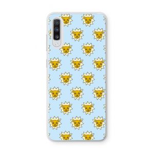 Leeuwenkoppen: Samsung Galaxy A70 Transparant Hoesje