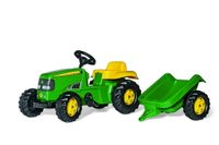 Rolly Toys RollyKid John Deere incl aanhanger - thumbnail