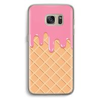 Ice cream: Samsung Galaxy S7 Transparant Hoesje