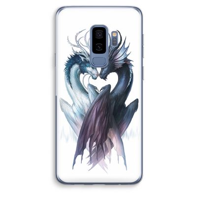 Yin Yang Dragons: Samsung Galaxy S9 Plus Transparant Hoesje