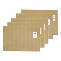 Placemats Hampton - 10x - goud - PVC - 30 x 45 cm