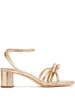 Loeffler Randall sandales Mikel 50mm en cuir - Or