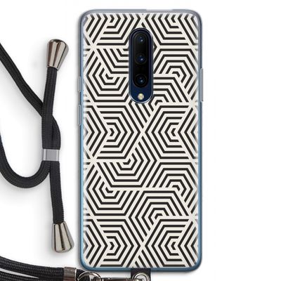 Magic pattern: OnePlus 7 Pro Transparant Hoesje met koord