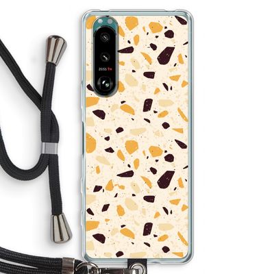 Terrazzo N°13: Sony Xperia 5 III Transparant Hoesje met koord