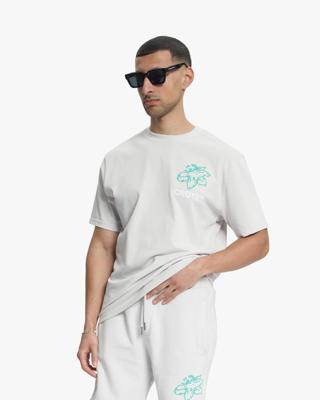 Croyez Homme Gardener T-shirt Crb30026047 Print T-shirts 41002 Light Grey