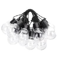 LED Lichtsnoer Zonne-energie 20W - Warm Wit 3000K - 5.8m - IP44 Waterdicht