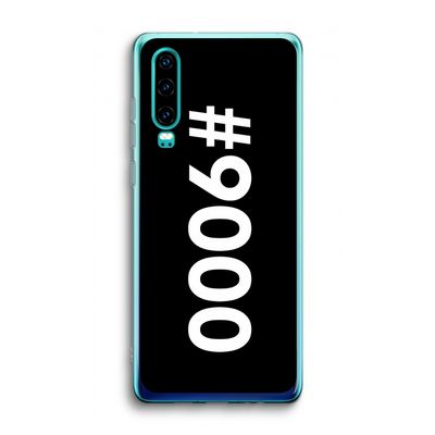 #9000: Huawei P30 Transparant Hoesje