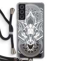 Oh Deer: Samsung Galaxy S21 FE Transparant Hoesje met koord