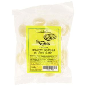 Melapi Bonbons Citroen Honing 100g Revogan