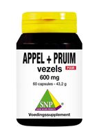 Appel pruim vezels 600 mg puur