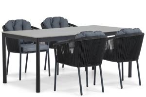 Santika Novita/Como 180 cm dining tuinset 5-delig