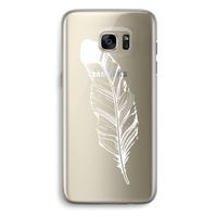 Pluim: Samsung Galaxy S7 Edge Transparant Hoesje