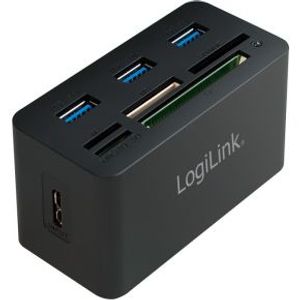 LogiLink CR0042 hub & concentrator USB 3.0 (3.1 Gen 1) Type-A 5000 Mbit/s