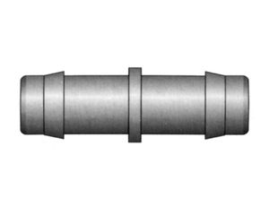 Slangverbindingsstuk zwart 9-12 mm