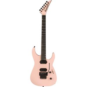 Jackson American Series Virtuoso EB Satin Shell Pink elektrische gitaar met  Jackson Foam Core Case
