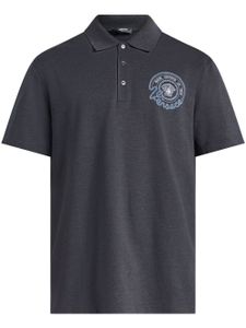 Versace polo Nautical Medusa en coton - Gris