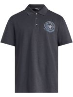 Versace polo Nautical Medusa en coton - Gris