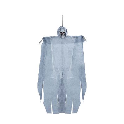 Horror/halloween decoratie skelet/geraamte pop - geest/spook - hangend - 60 cm