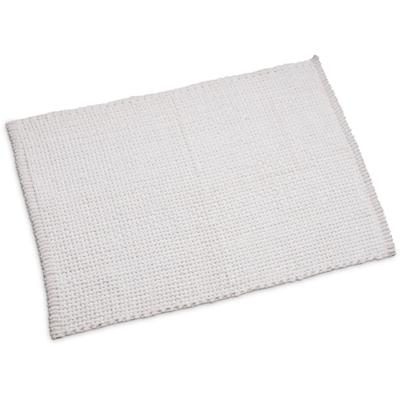Wicotex Anti-Slip Badmat Braid 60x90 cm Wit
