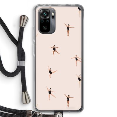 Dancing #1: Xiaomi Redmi Note 10 Pro Transparant Hoesje met koord