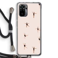 Dancing #1: Xiaomi Redmi Note 10 Pro Transparant Hoesje met koord