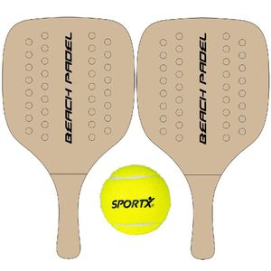 Summertime Houten Beach Padel Set