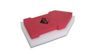 Rubi Porex Troffel met Punten | 22,5x12cm - 83998 Rubi Porex Troffel met Punten | 22,5x12cm - 83998