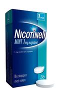 Nicotinell zuigtablet mint 1 mg - thumbnail