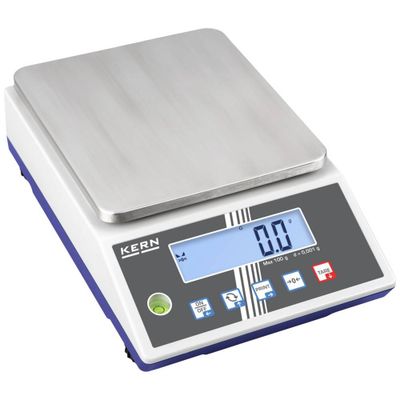 Kern PCB 6000-1 Precisie weegschaal Weegbereik (max.) 6 kg Resolutie 0.1 g werkt op stekkernetvoeding, werkt op batterijen Grijswit, Donkerblauw