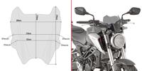 GIVI Windscherm, moto en scooter, A1164 Naked bike