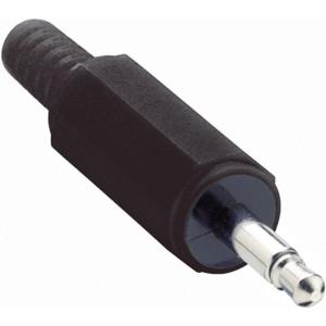 Lumberg 153206 Jackplug 3,5 mm Stekker, recht Aantal polen: 2 Mono Zwart 1 stuk(s)